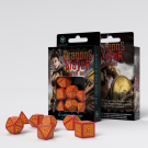 Набор кубиков Dragon Slayer Red & orange Dice Set